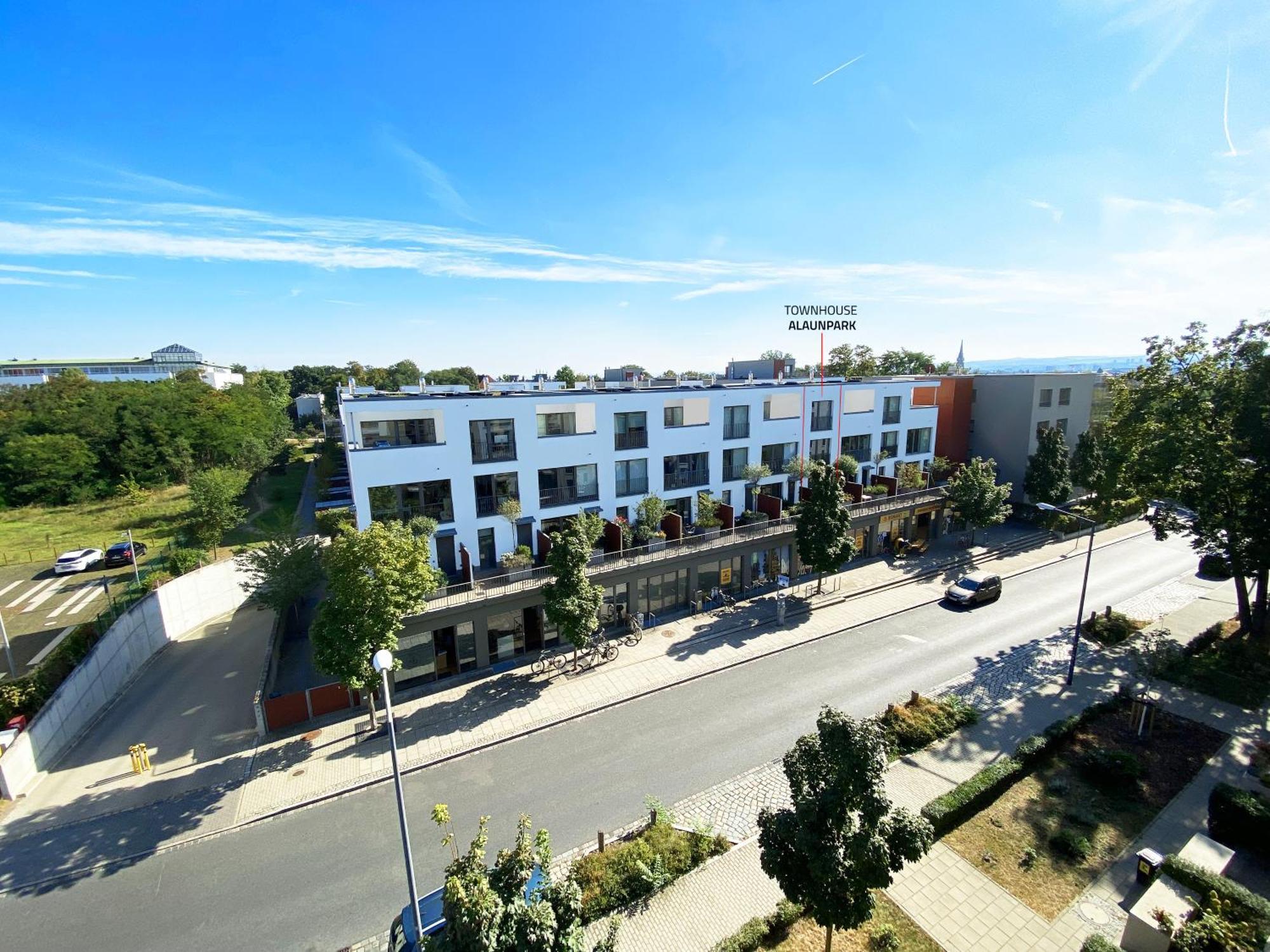 Вилла Townhouse Alaunpark Дрезден Экстерьер фото